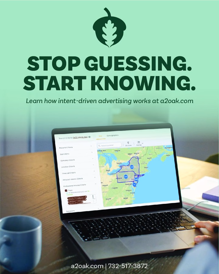 Acorn To Oak ad: Stop guessing. Start knowing.