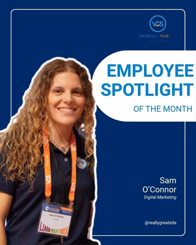 An employee spotlight Acorn To Oak designed for a workforce software client