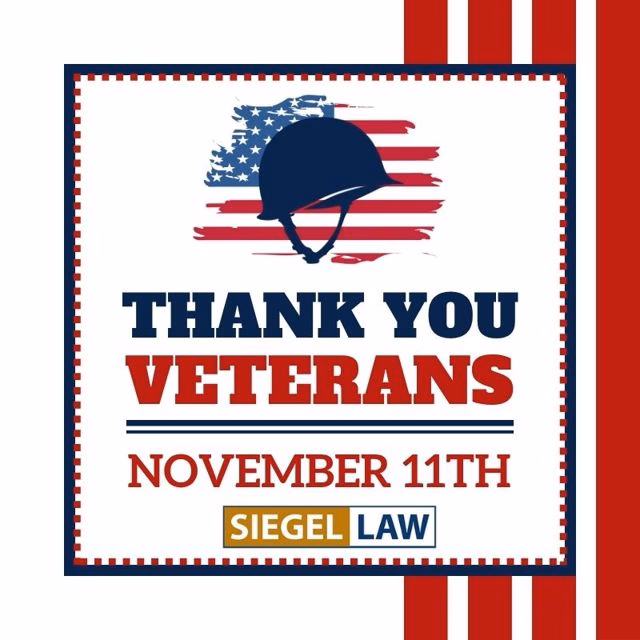 A Veterans Day post Acorn To Oak designed for a family law client
